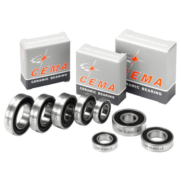 CEMA Kogellager 9227 9 x 22 x 7 Keramisch