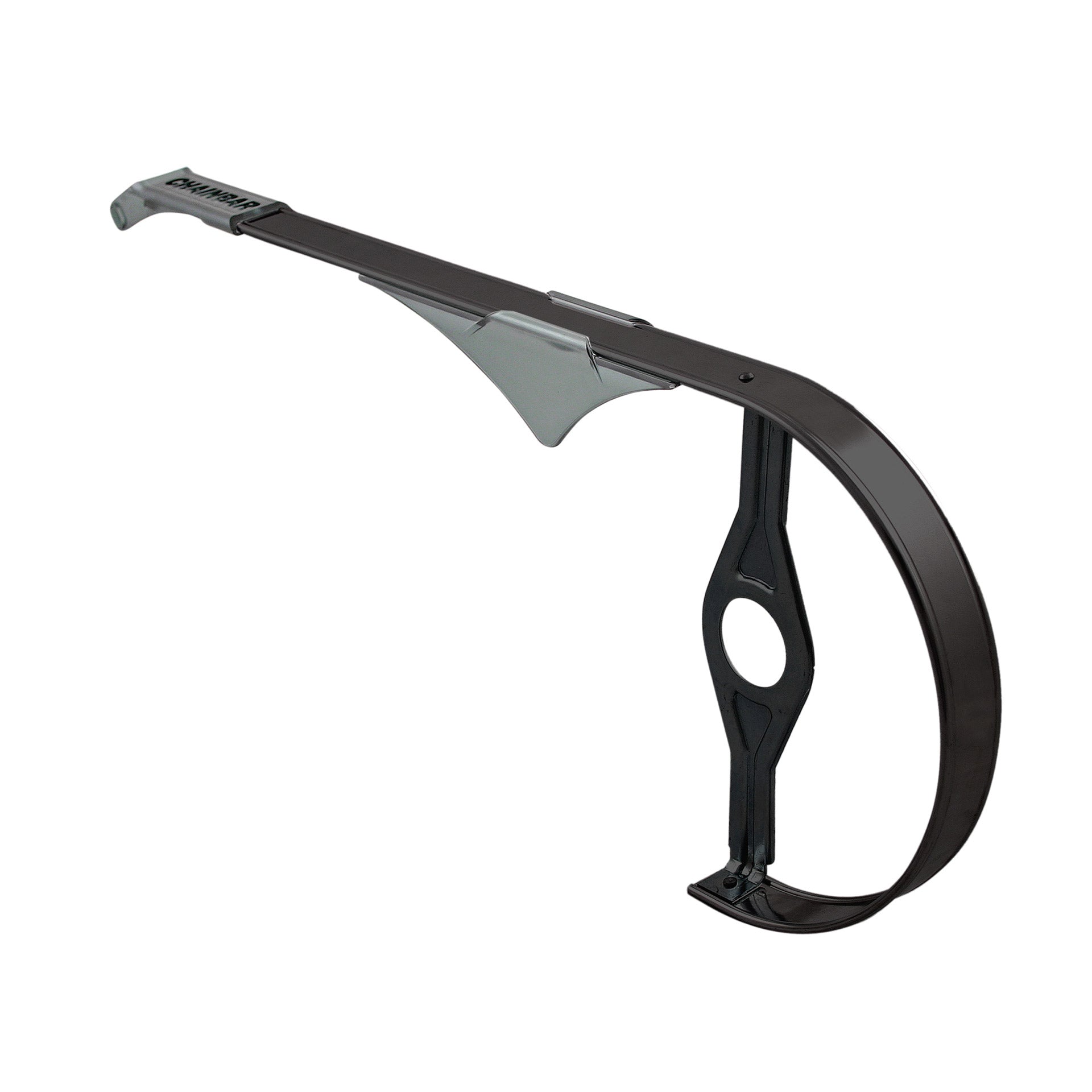 Hebie kettingscherm 38-42tds 195mm 0394 alu zwart