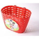 widek kindermand | kunststof | rood | riempjes