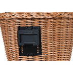 Basil Bremen Wicker KF - fietsmand - voorop - natuur
