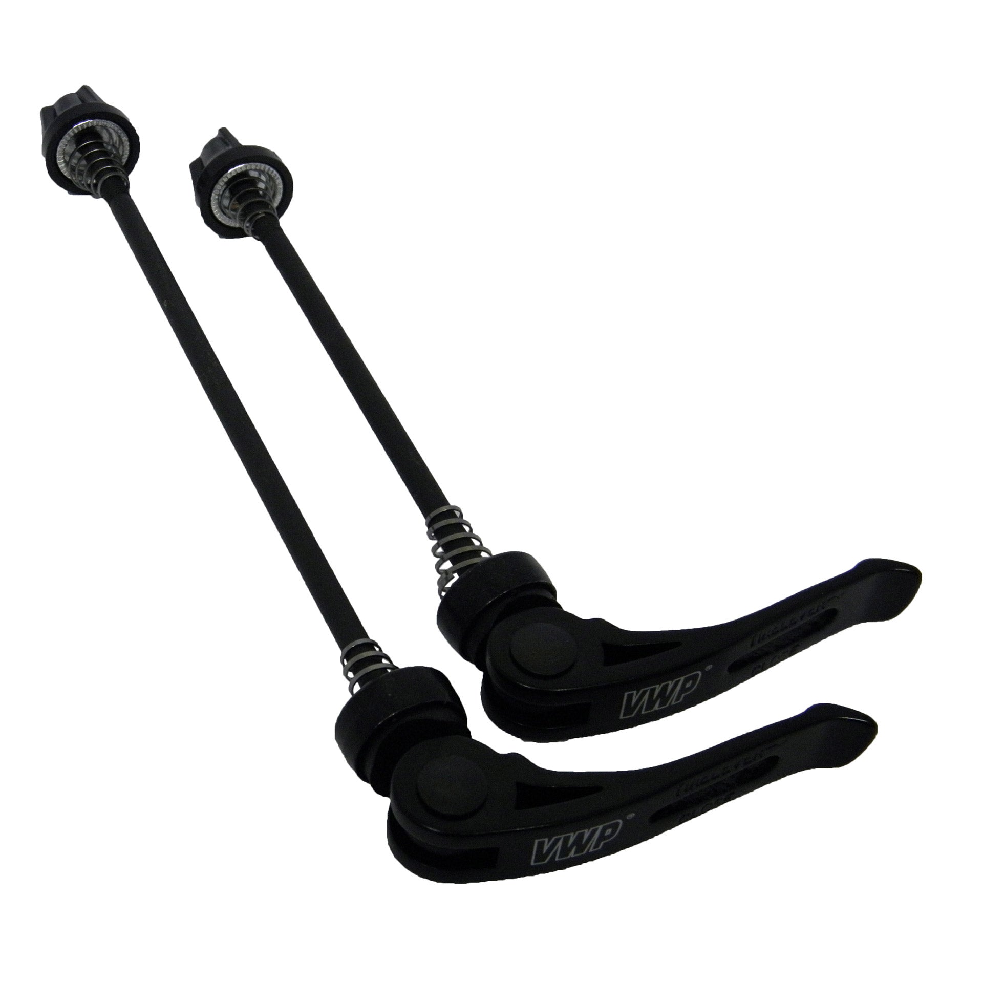 VWP Quickrelease set (V+A) zwart (trekas/snelspanner)