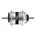 SA HDS22 Dynamo voornaaf voor schijfrem zilver 2.4W