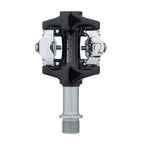 Exustar e-pm215 spd pedaal zwart zilver