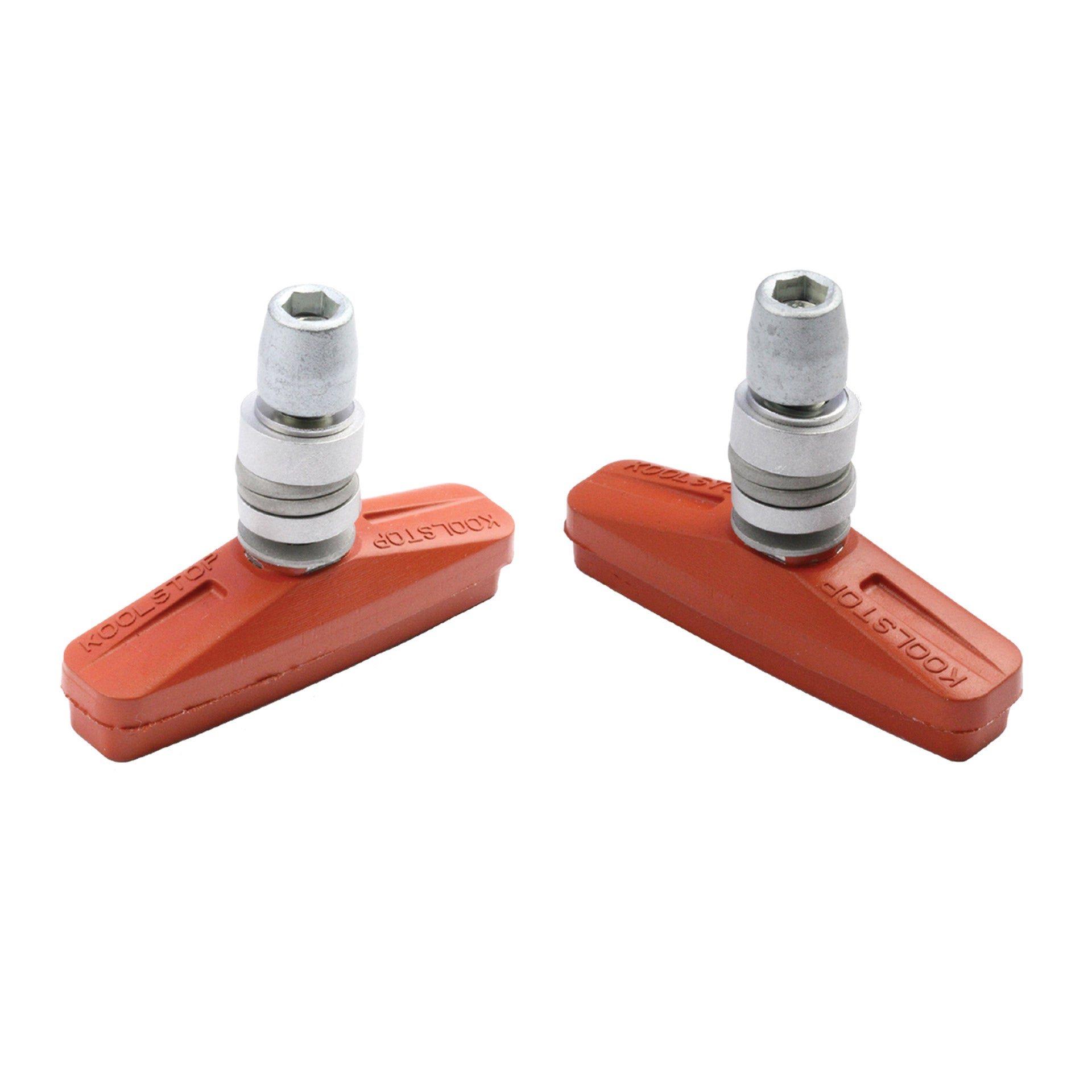 Kool-stop koolstop remschoenen v-brake city pad zalm (2st)