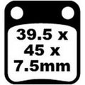 Set remblokken EBC FA-54 (o.a. new viva)