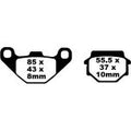 Set remblokken EBC FA-67