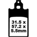 Set remblokken EBC FA-116