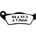 Set remblokken EBC FA-181HH superbike & race formula(soft)