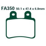 Set remblokken EBC FA-350 o.a. Yamaha DT&DTR 2002-2008