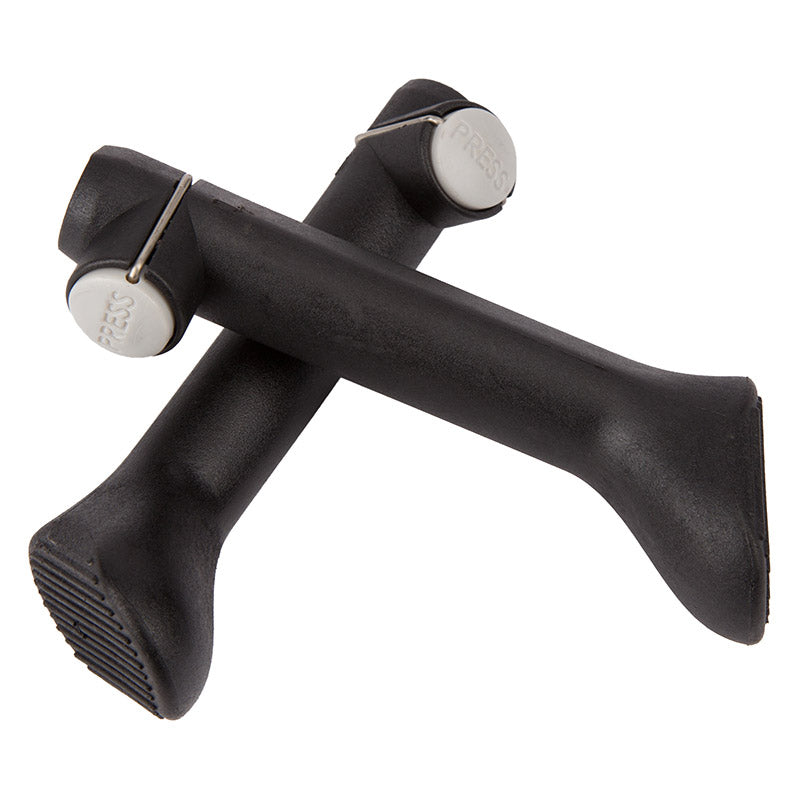 Ergotec standaardvoet t.b.v. double flex zwart (set)