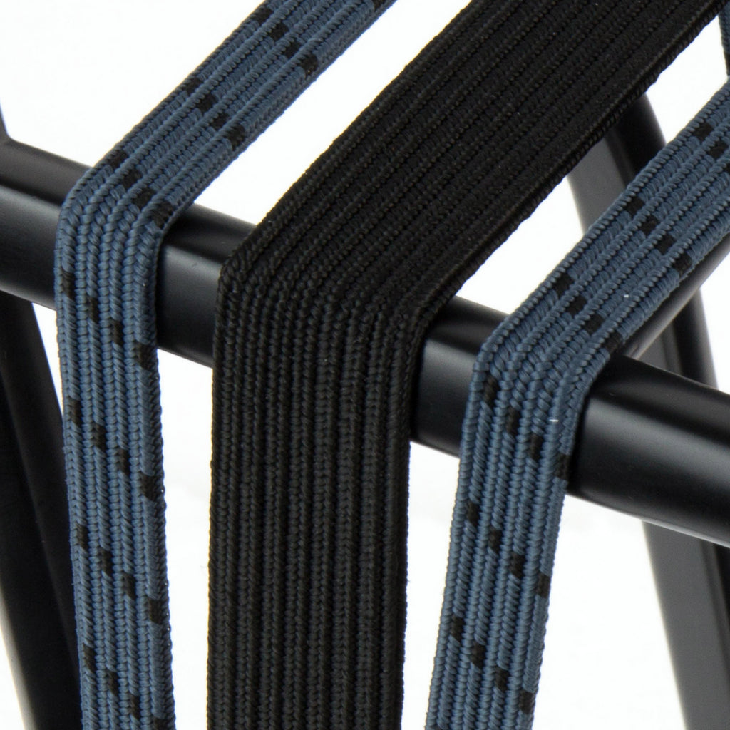 Qibbel widek triobinder eye met haak 24+2x12mm zwart blauwgrijs