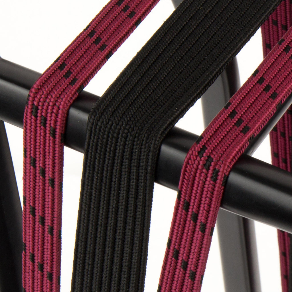Qibbel widek triobinder eye met haak 24+2x12mm zwart bordeaux