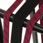 Qibbel widek triobinder eye met haak 24+2x12mm zwart bordeaux