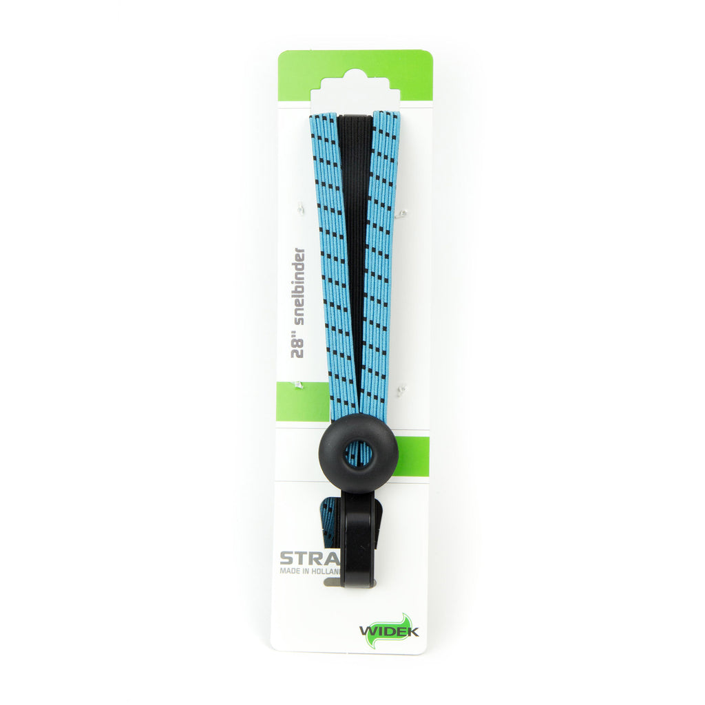 Widek triobinder eye met haak 24+2x12mm zwart babyblauw