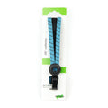 Widek triobinder eye met haak 24+2x12mm zwart babyblauw