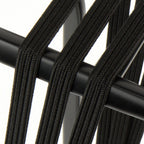 Widek triobinder eye met haak 3x12mm zwart zwart