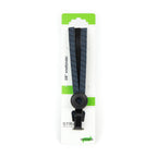 Widek triobinder eye met haak 3x12mm zwart blauwgrijs