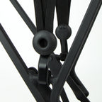 Widek triobinder eye met haak 3x12mm zwart blauwgrijs