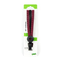 Widek triobinder eye met haak 3x12mm zwart bordeaux