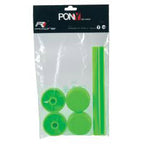 Saccon etalage showstandaard stylingset pony groen