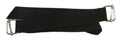 Newlooxs tasriempje 2x13cm universeel dubbele gesp zwart