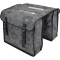 Newlooxs No Name 30L dubbele tas zwart