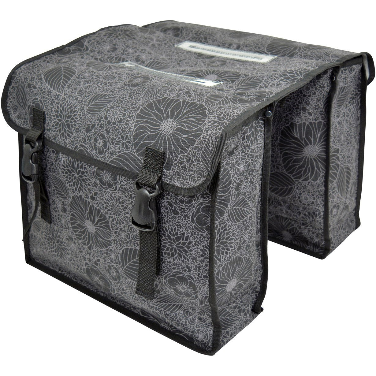Newlooxs No Name 30L dubbele tas zwart