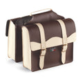 Monte Grappa dubbele tas 17L Bauletto Testa di Moro/cream