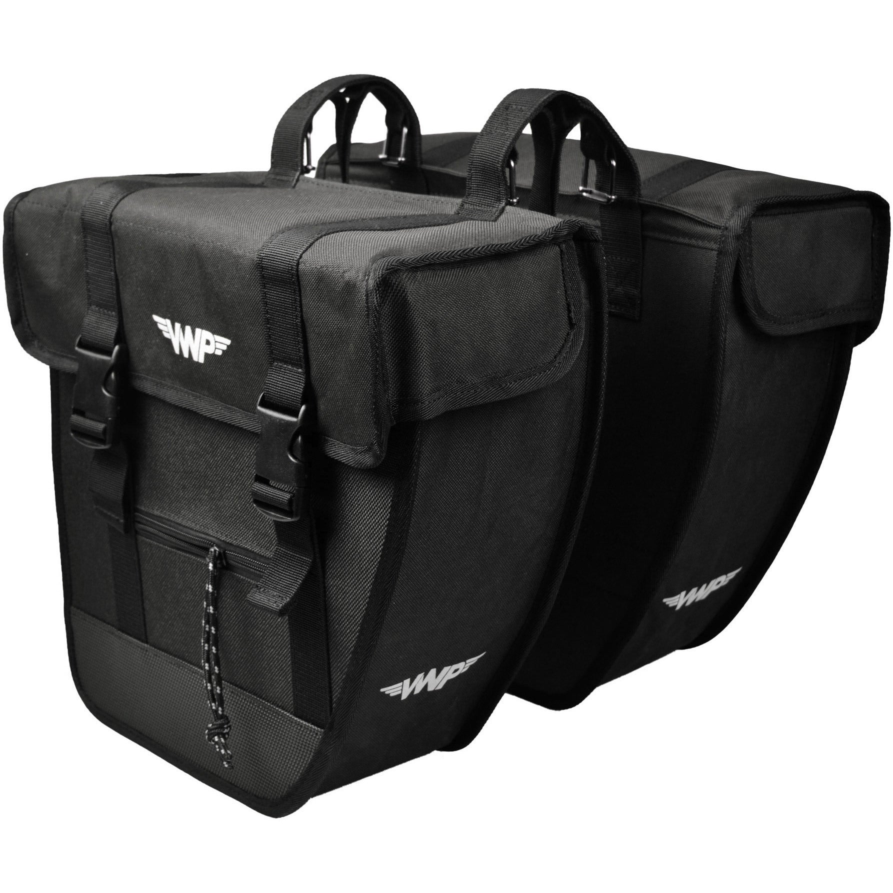 Basil VWP Tour dubbele fietstas 26-liter zwart 18040