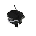 Vwp zadeltas klein nylon zwart met riempjes