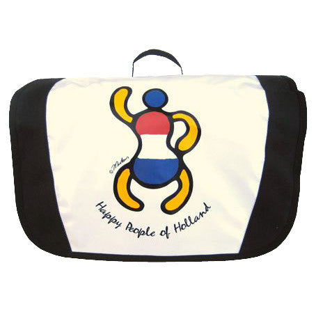 Newlooxs Postino Happy People 12L NL enkele tas afneemb. wit