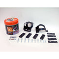 Elite Eclipse teenhaken (op kaart) zwart 0991704