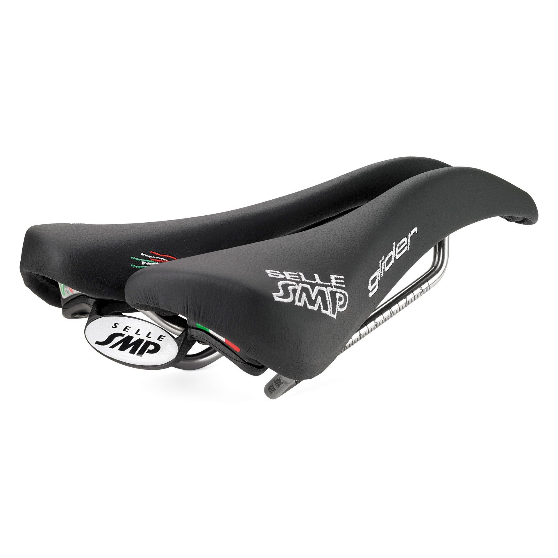 SMP zadel Pro Glider zwart + Carbon (CRB) Rail 0301150