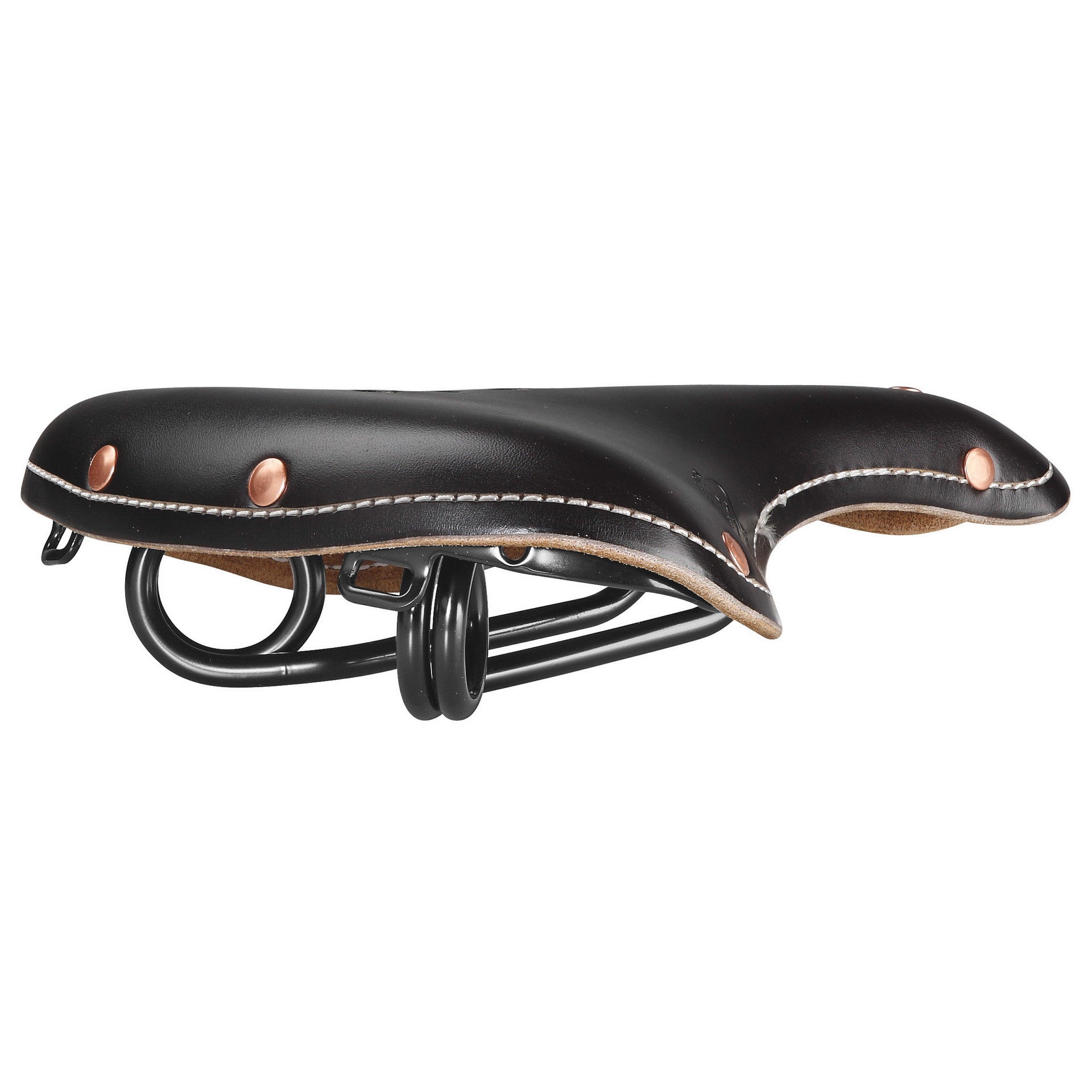 Selle monte grappa monte grappa zadel old frontiers classic leer zwart