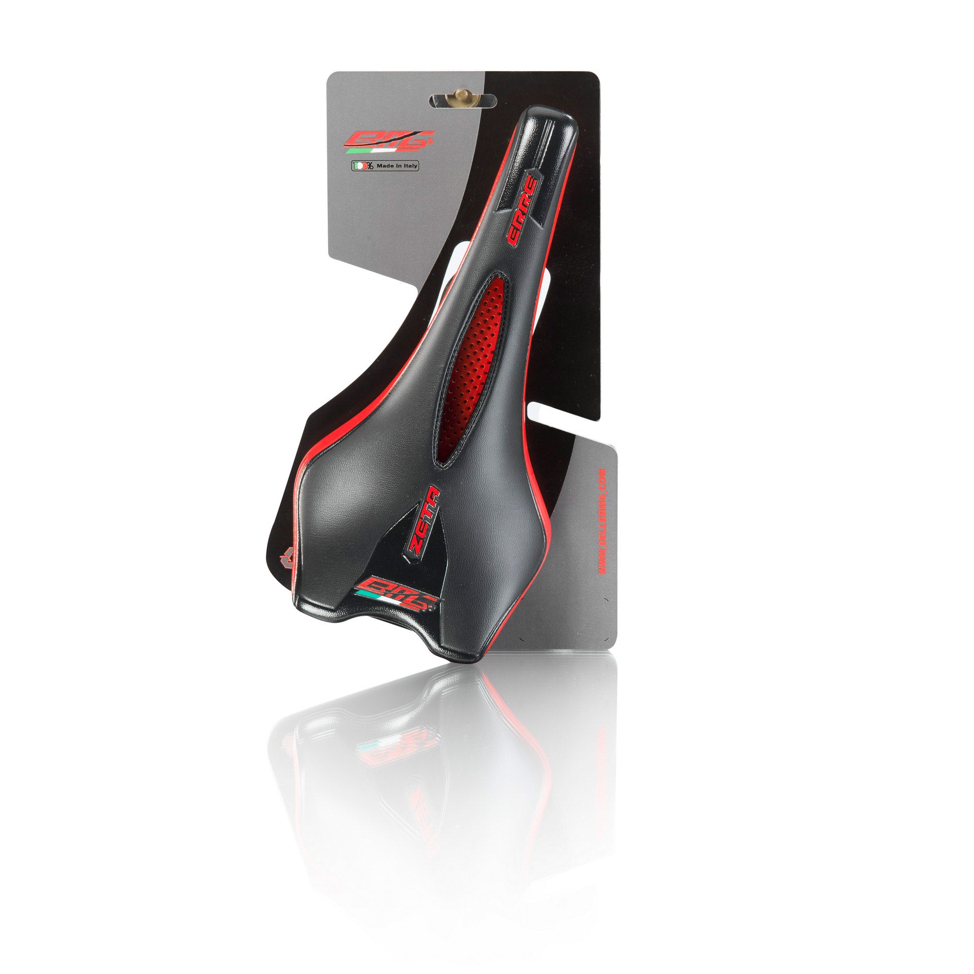Monte Grappa Zadel BMG ZR zwart/rood