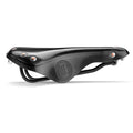 Selle Italia Zadel Italia V3 Vintage Epoca leder zwart AM