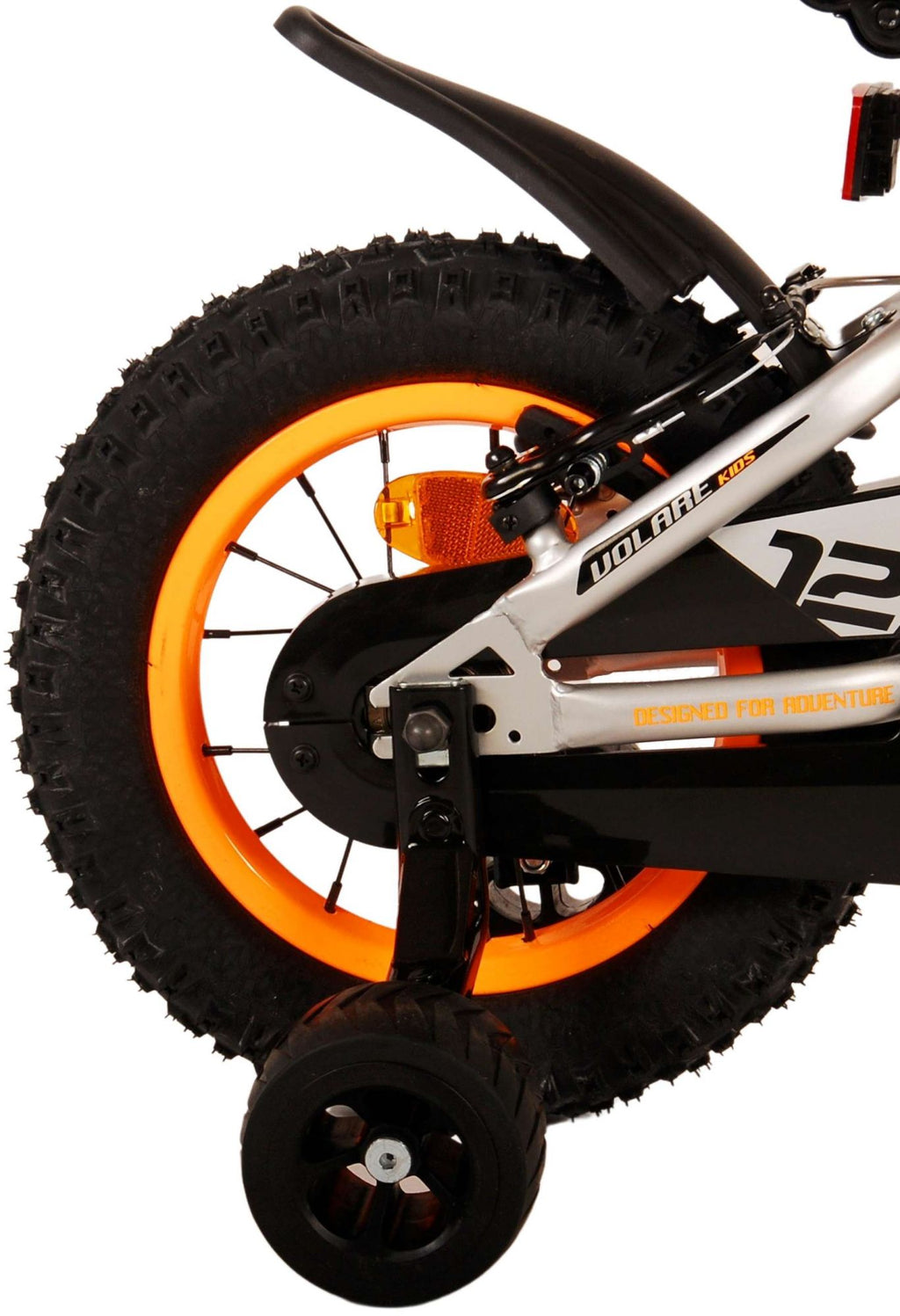 Volare Rocky Kinderfiets Jongens 12 inch Grijs Twee handremmen