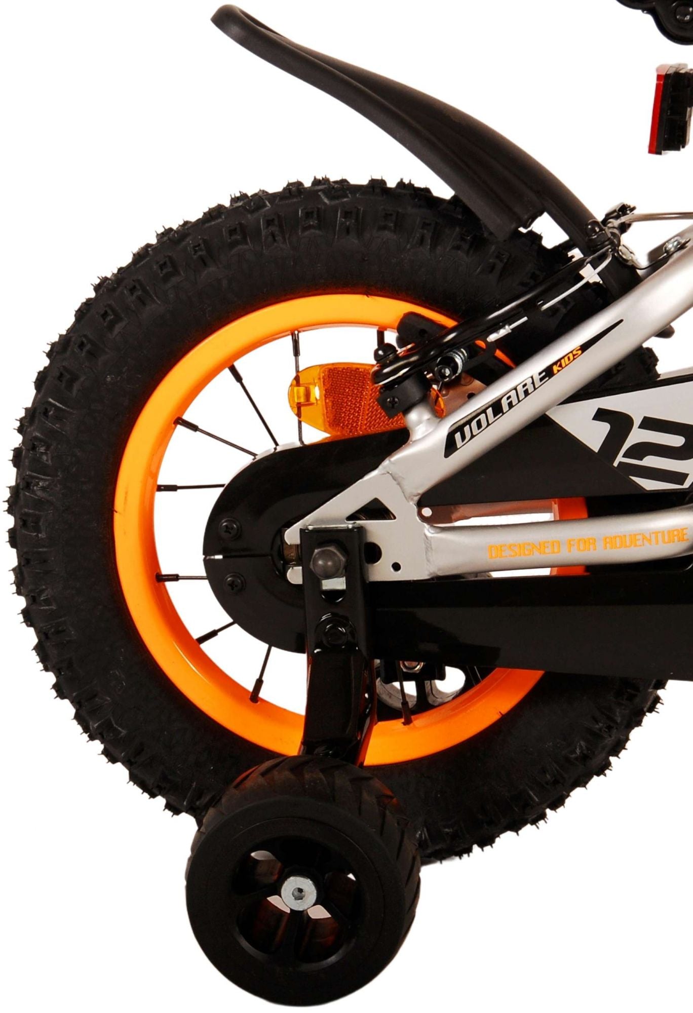 Volare Rocky Kinderfiets Jongens 12 inch Grijs Twee handremmen