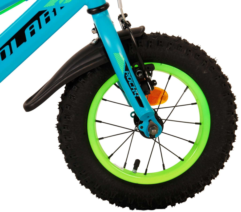 Volare Rocky Kinderfiets Jongens 12 inch Groen Twee handremmen