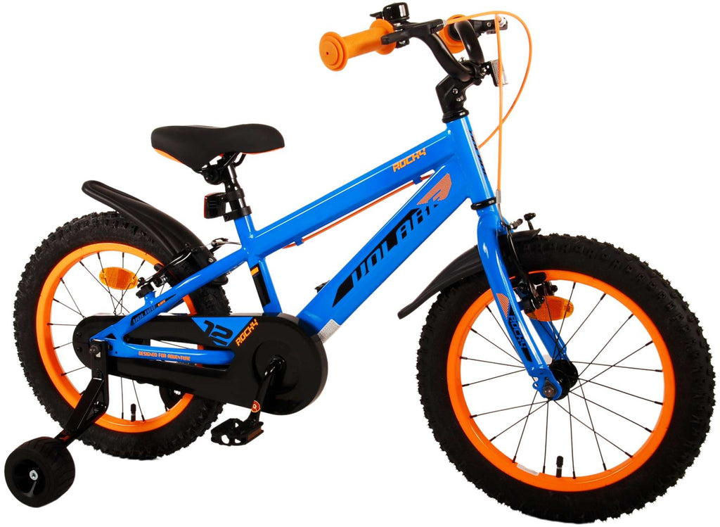 Volare Rocky Kinderfiets Jongens 16 inch Blauw Twee handremmen