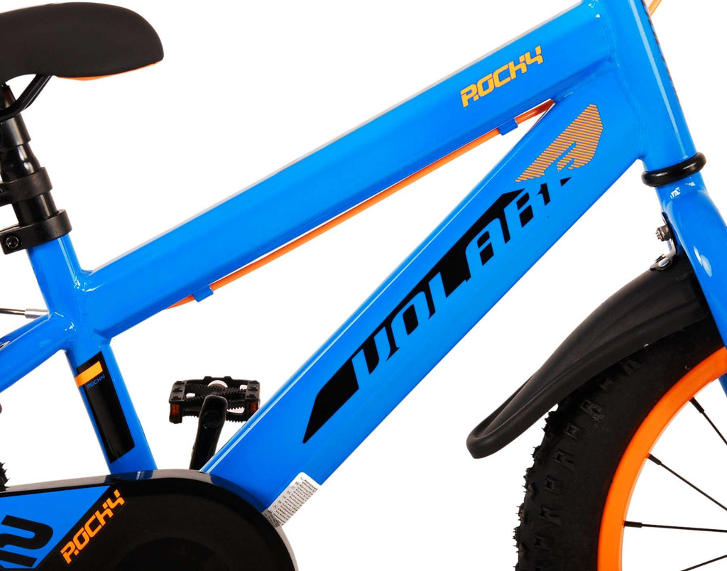 Volare Rocky Kinderfiets Jongens 16 inch Blauw Twee handremmen