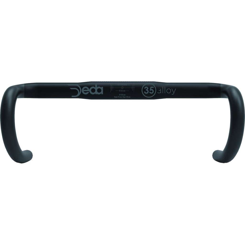Deda stuur m35 rhm 46cm aluminium zwart