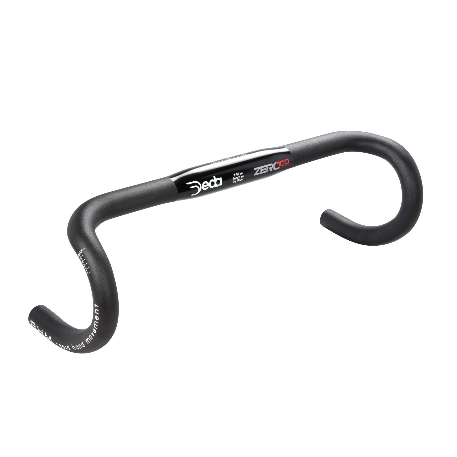 Deda stuur zero100 rhm 42cm black aluminium