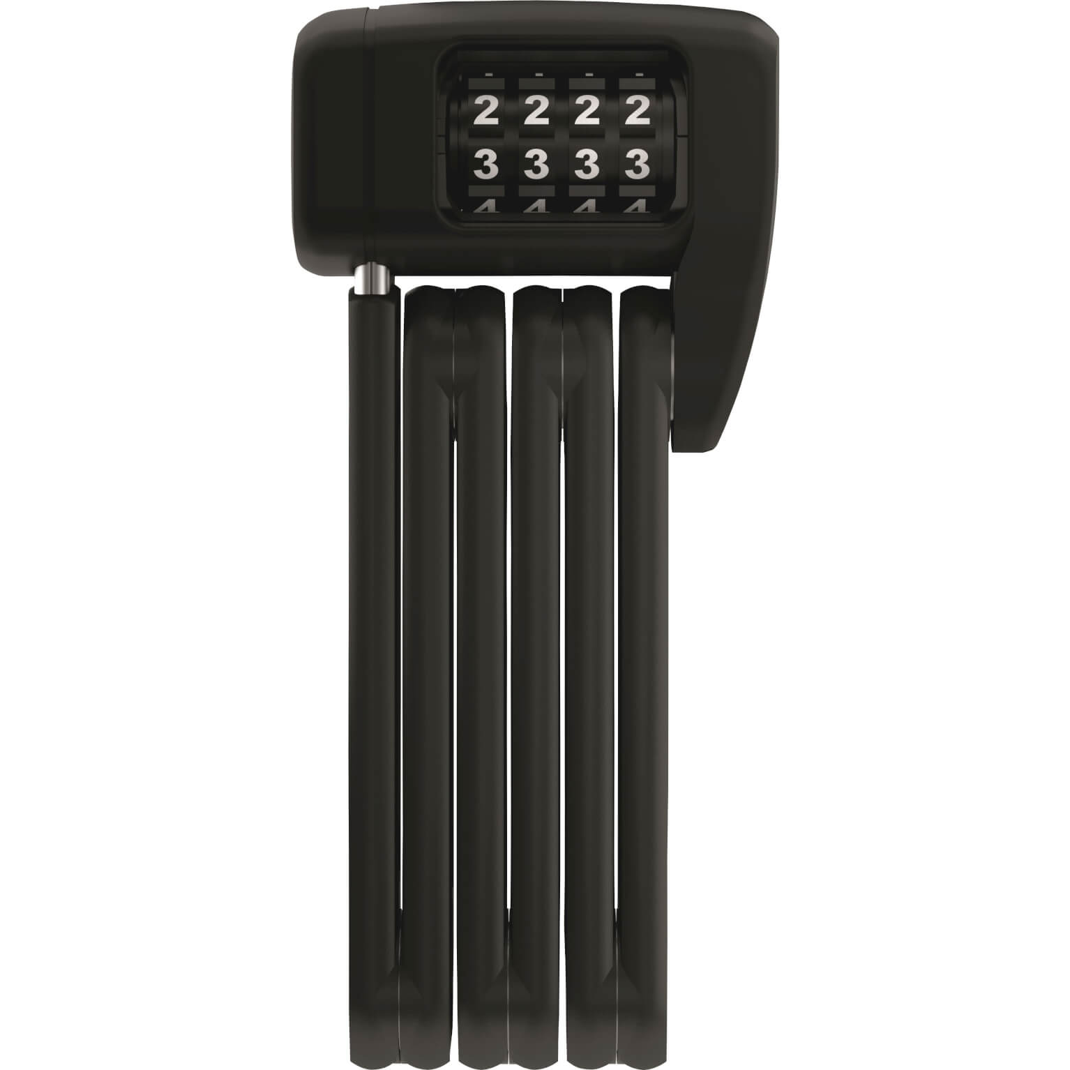 Abus vouwslot Bordo Combo Lite Mini 6055C 60 zwart