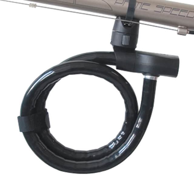 Abus Steel-o-flex Centuro 860 110 - 110cm - Zwart