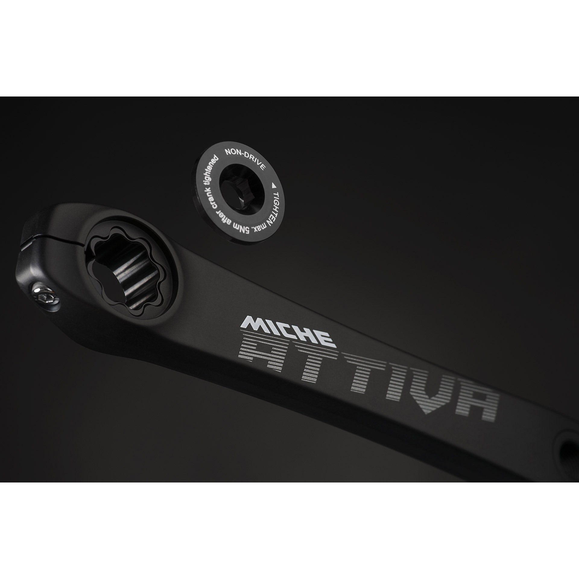 Miche crankset attiva met srm powermeter 172mm 34 50 boxed