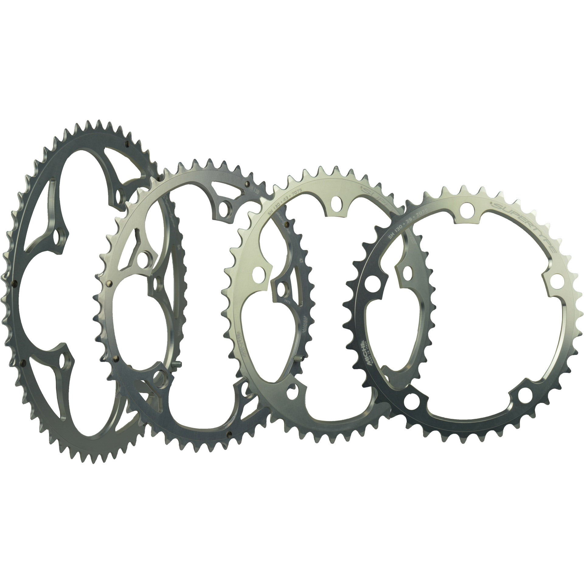Miche kettingblad Shimano 38T 3/32" 38/130 Supertype zilver