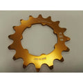 Miche kettingblad-opsteek 20T 1/8 Pista Goud z/borgring