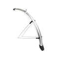 Eurofender Voorspatbord 28 inch 46mm pvc zilver eurofender