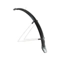 Eurofender Voorspatbord 28 inch 46mm pvc zwart eurofender